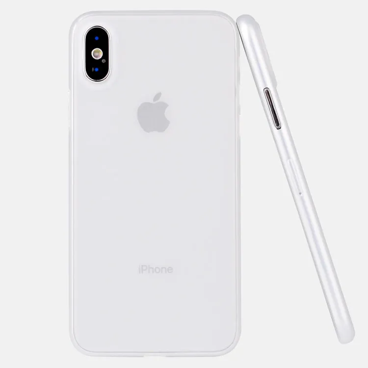 0.35mm Thin Matte PP Case For iPhone X