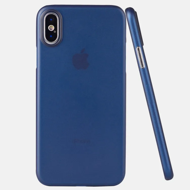 0.35mm Thin Matte PP Case For iPhone X