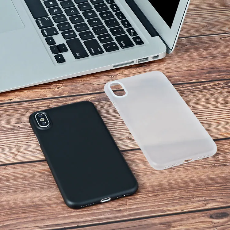 0.35mm Thin Matte PP Case For iPhone X