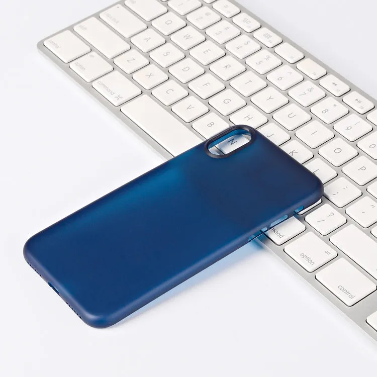 0.35mm Thin Matte PP Case For iPhone X