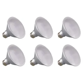 12.5W - PAR30SN LED - 4000K - 25 deg. Beam Angle - Medium base - 120V - 6PK