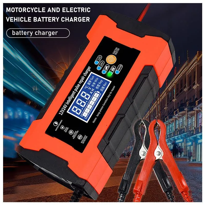 12V-24V Intelligent Pulse Repair Lcd Display Car Charger Q-Dp672