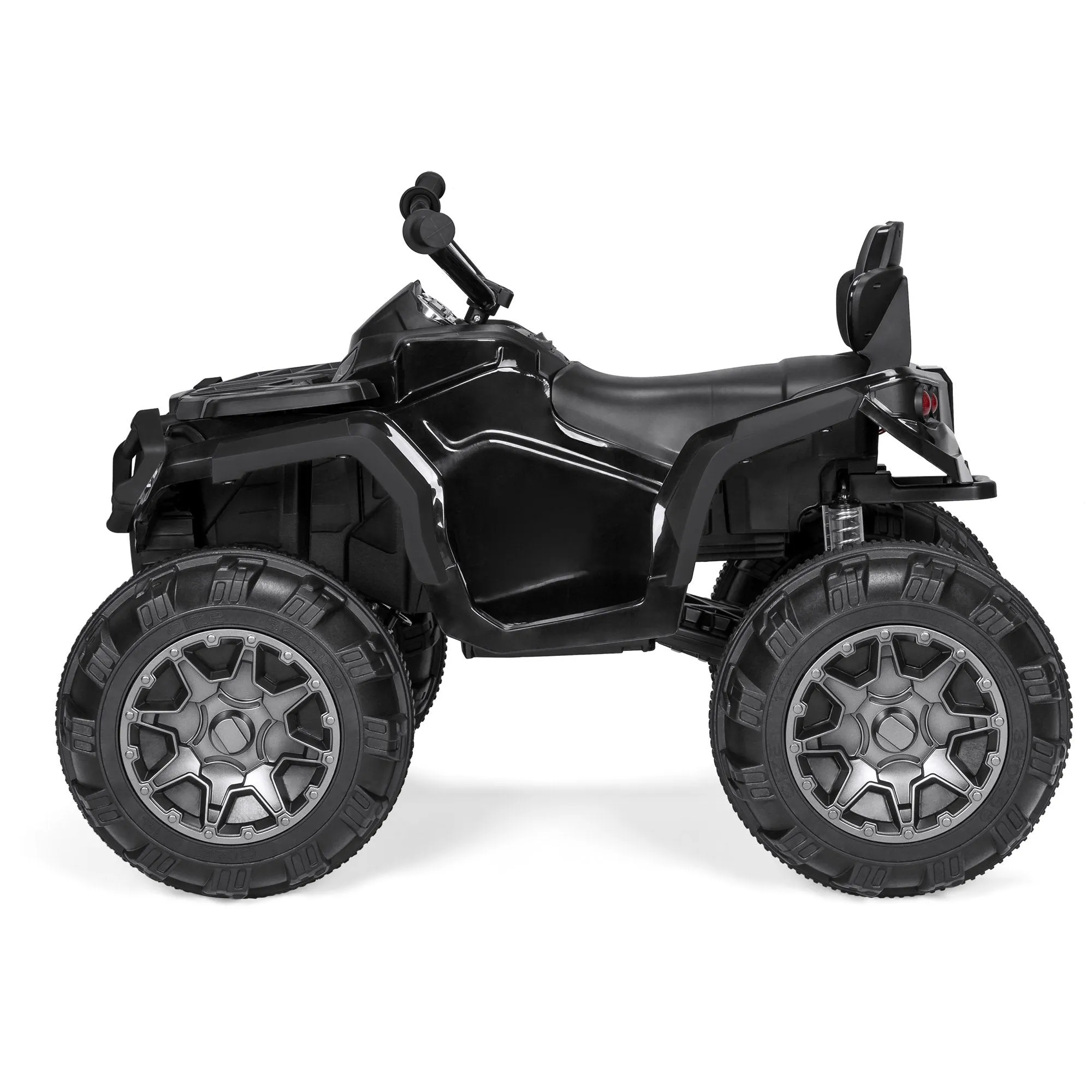 12V Kids 4-Wheeler Quad ATV Ride-On Car w/ 3.7mph Max, Headlights, AUX