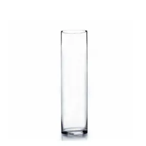 14"x4" simple centrepieces Cylinder Glass Vase