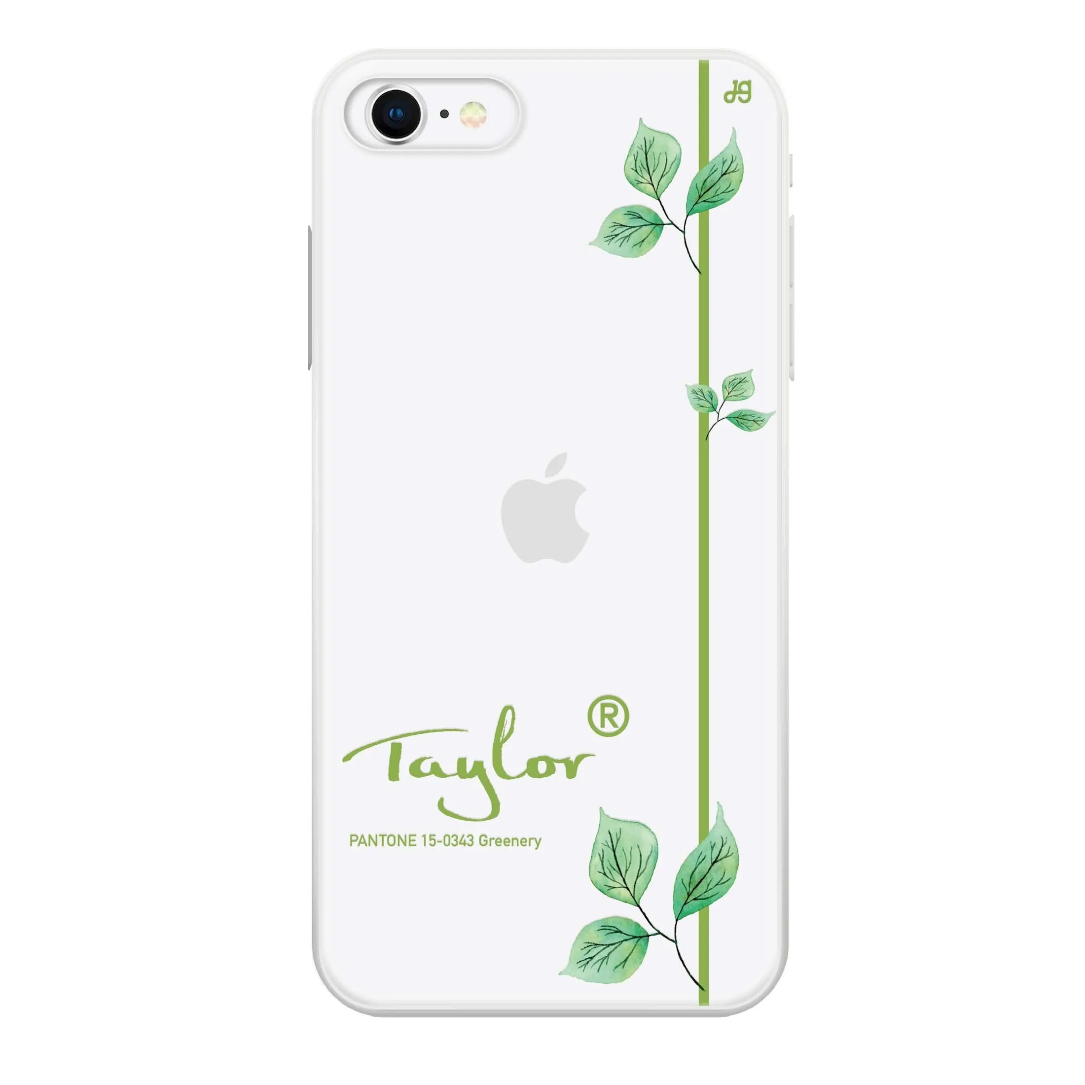 #15-0343 Greenery II iPhone SE Ultra Clear Case