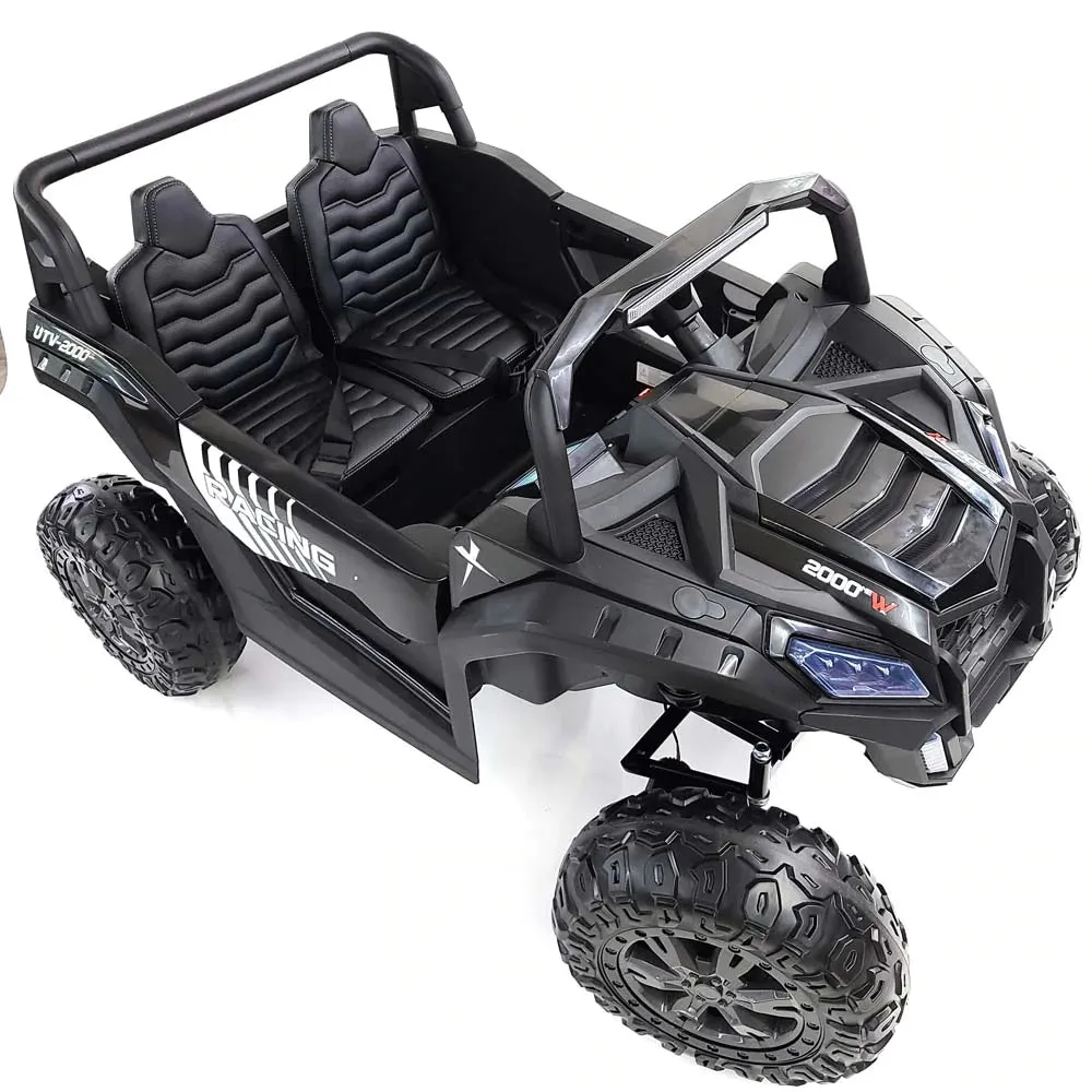 2025 Upgraded 180 Watts BrushLess Motor Xxl UTV 2 Seater Dune Buggy Rubber Tires | Leather Seats | Up To 16KPH