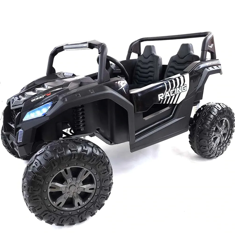 2025 Upgraded 180 Watts BrushLess Motor Xxl UTV 2 Seater Dune Buggy Rubber Tires | Leather Seats | Up To 16KPH