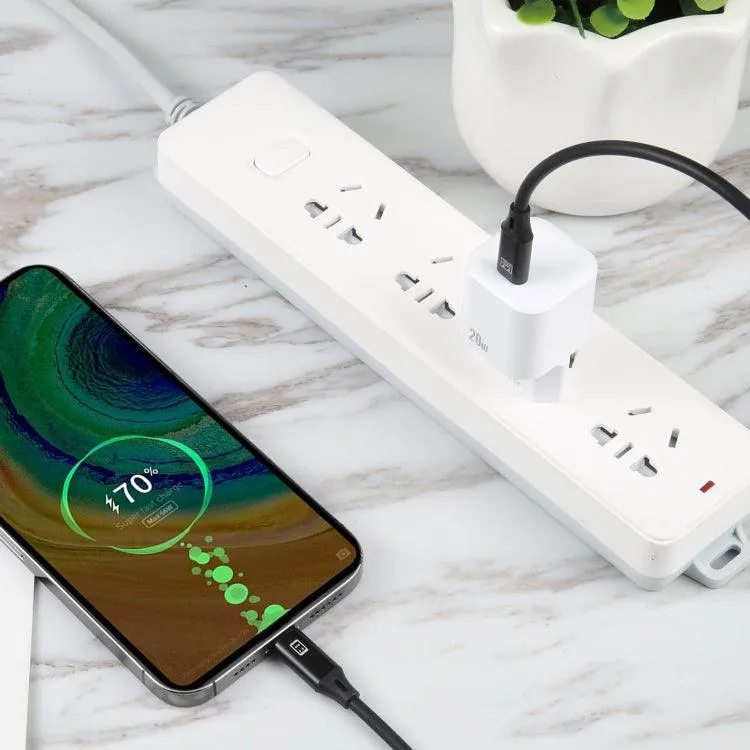 20W Fast Charging USB-C Charger with EU Plug - Compact and Portable Design