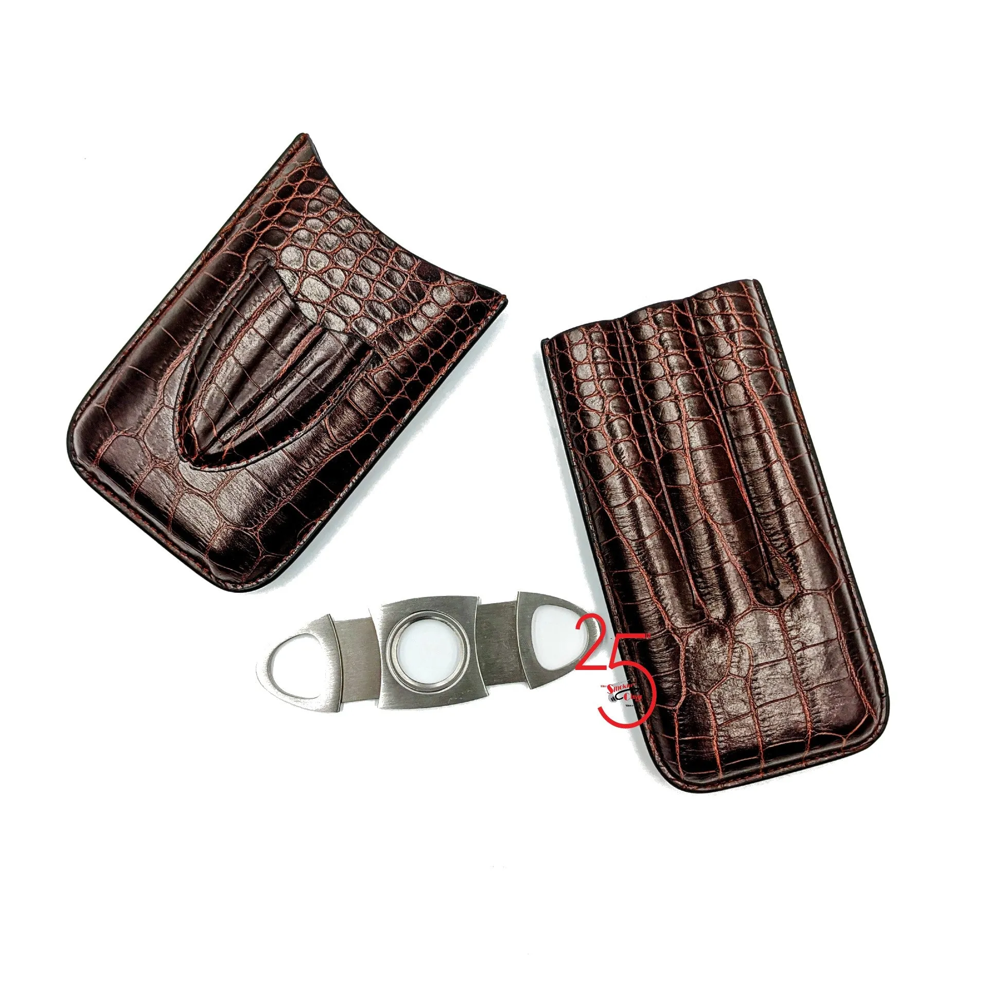 3 Finger Cigar Case with Cutter REGULAR $49.99 ON SALE $39.99...Click here to see Collection!