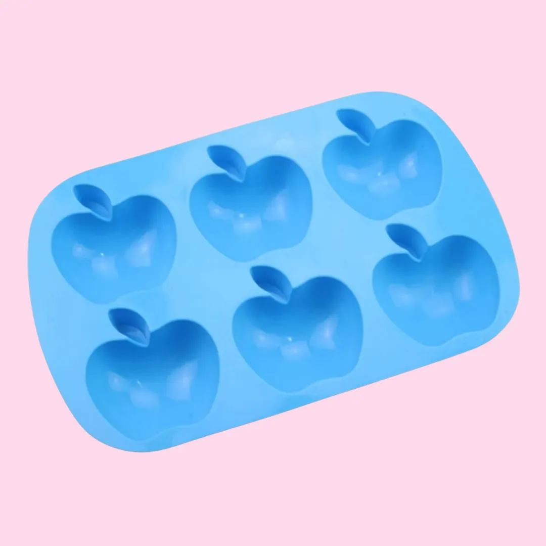 6 Apple Silicone Mold