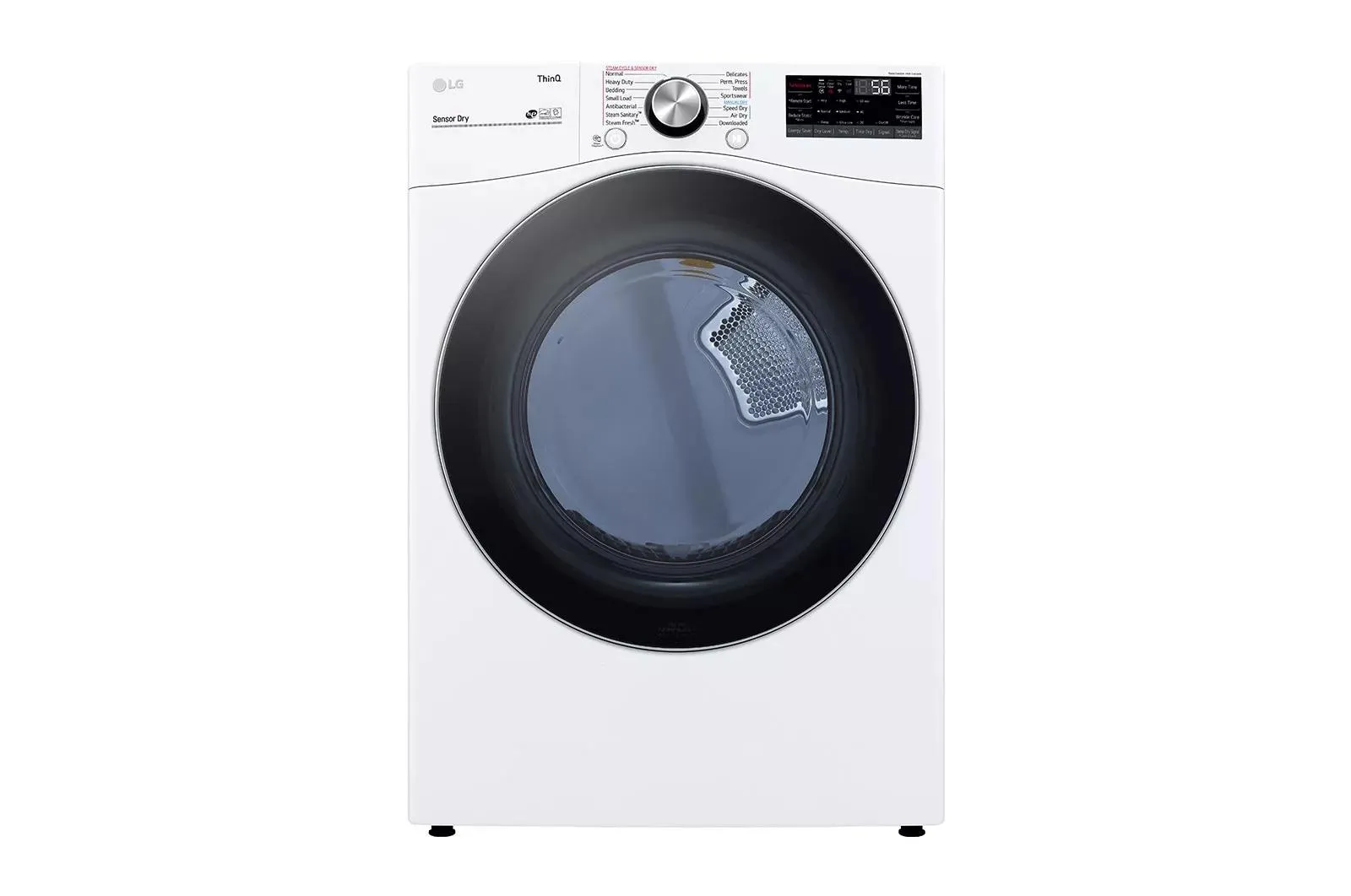 7.4 cu. ft. Ultra Large Capacity Smart wi-fi Enabled Front Load Electric Dryer with TurboSteam(TM) and Built-In Intelligence - (DLEX4200W)