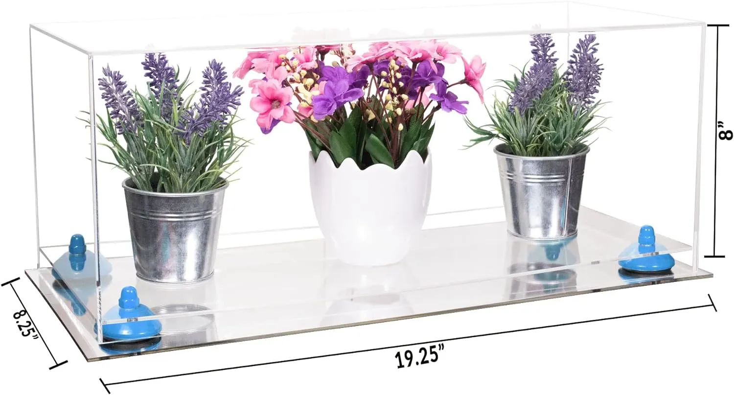 Acrylic Versatile Display Case 19.25 x 8.25 x 8 - Clear (V47/A103)