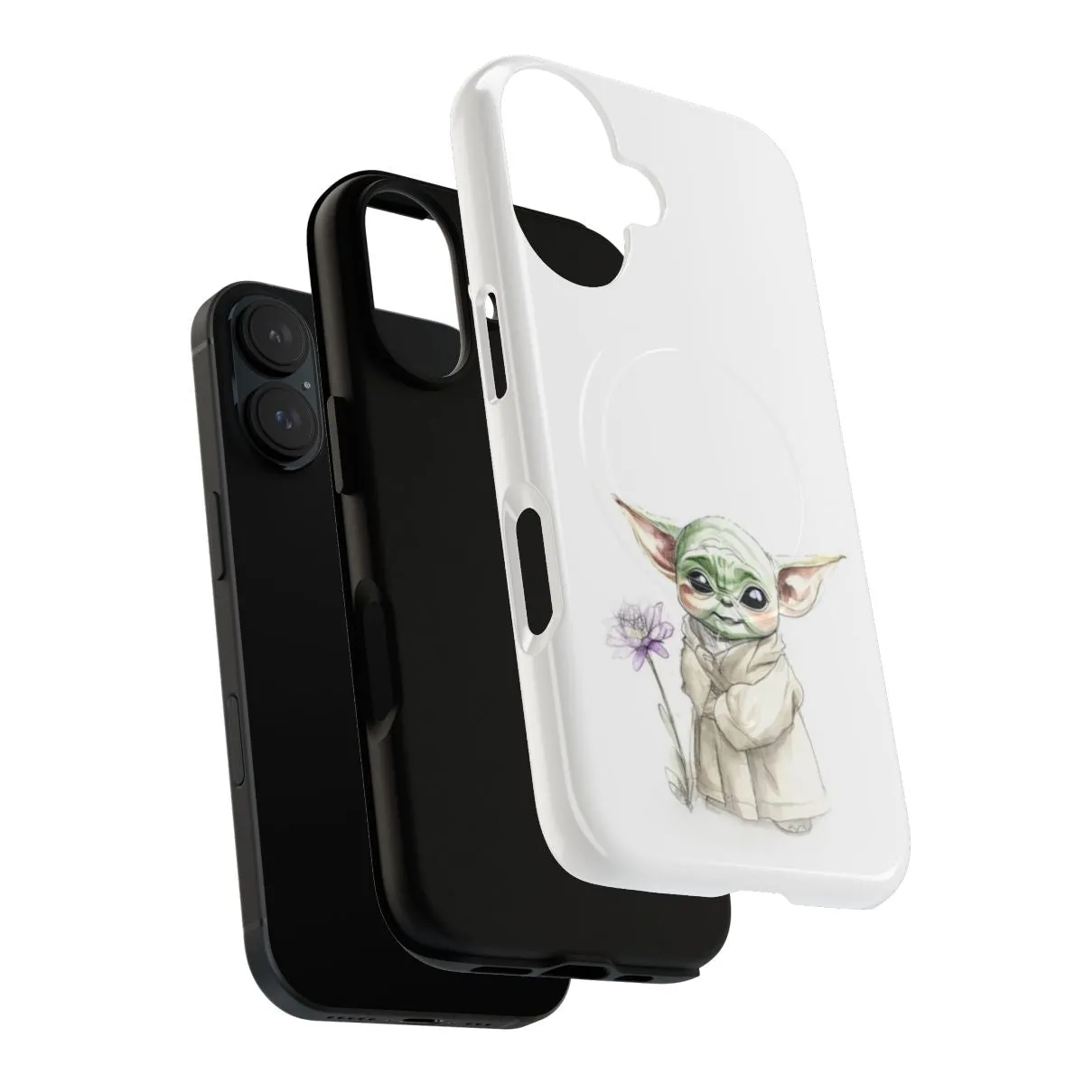 Adorable Baby Yoda Magnetic Tough Phone Case