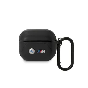 AIRPODS 3 - M CASE PU LEATHER CURVED LINE BLACK - BMW