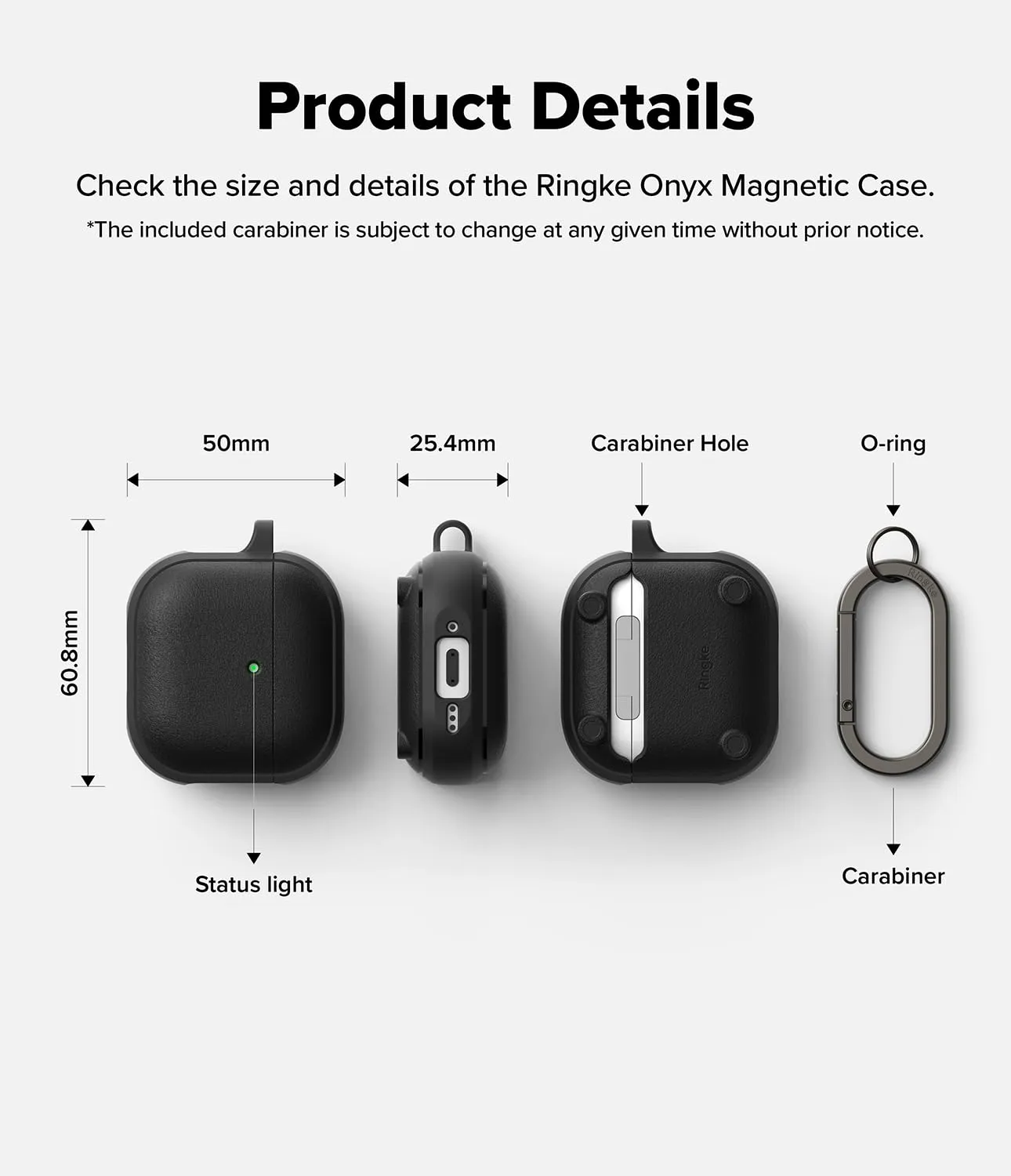 AirPods 4 Case  Onyx Magnetic - Black