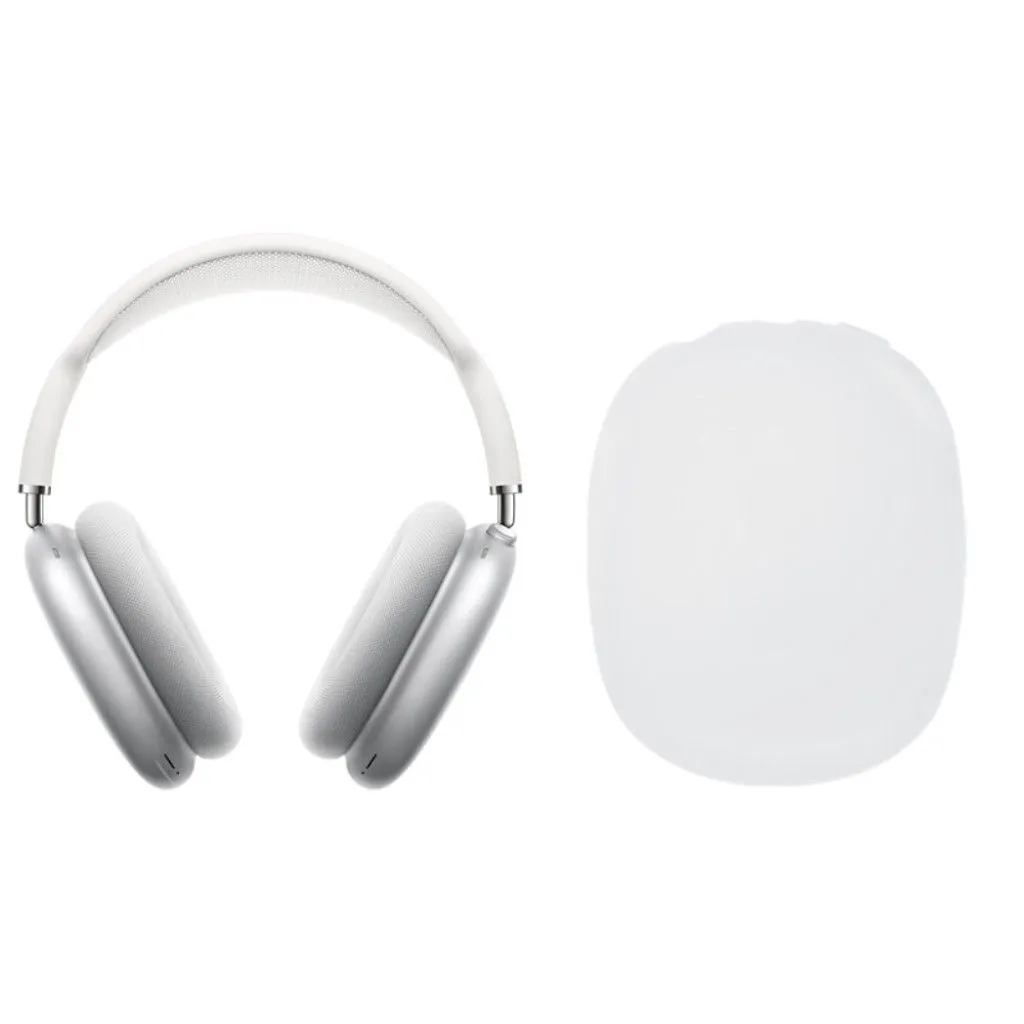 Airpods Max soft silicone cover - White