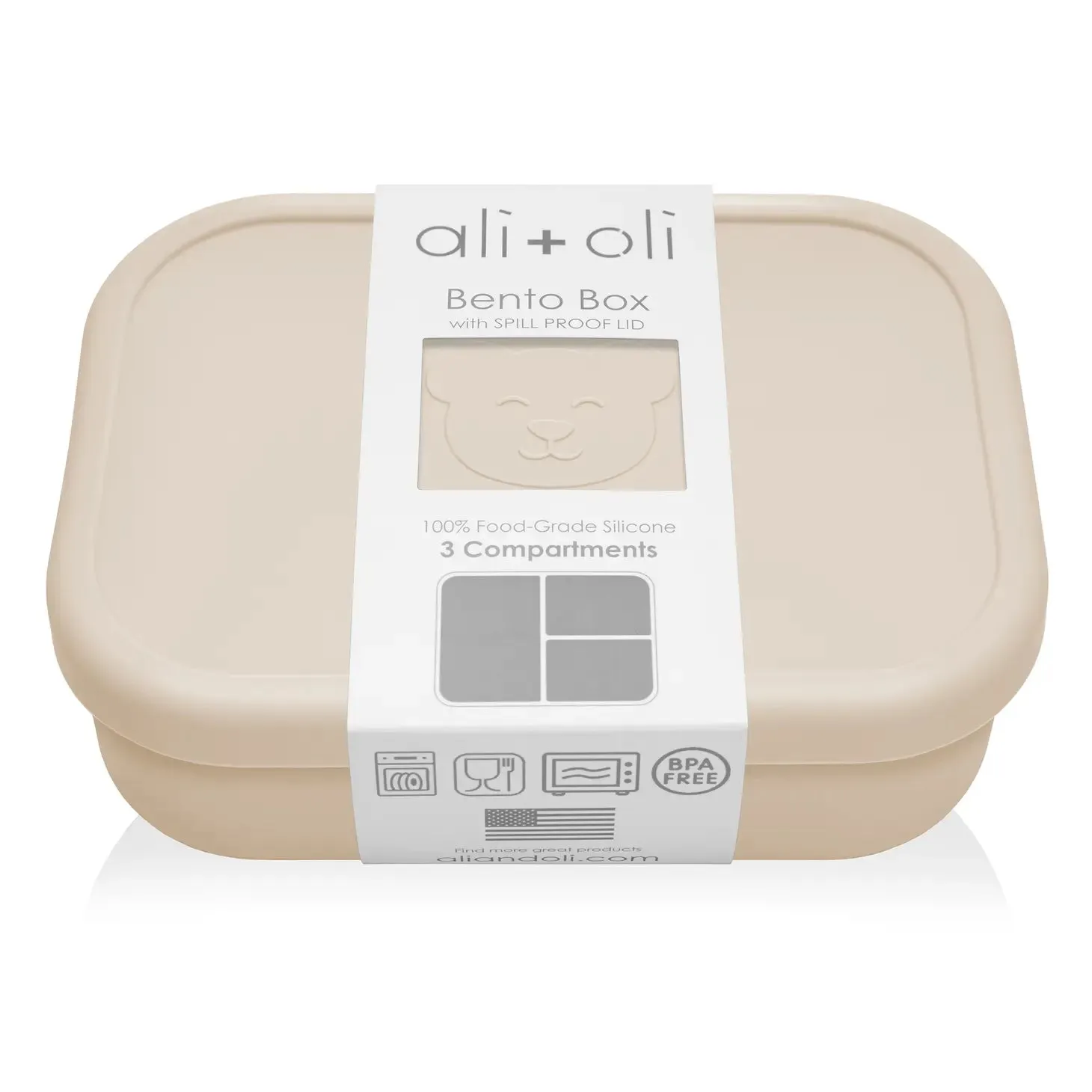 Ali Oli Leakproof Silicone Bento Box