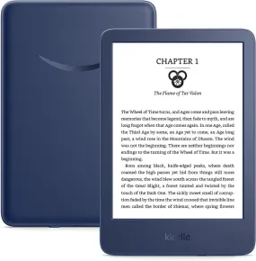 Amazon Kindle E-Book Reader Touchscreen 16 Gb Wi-Fi Blue