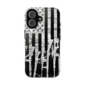 American Patriotic Phone Case for 2nd Amendment Gun Owners and Military Veterans