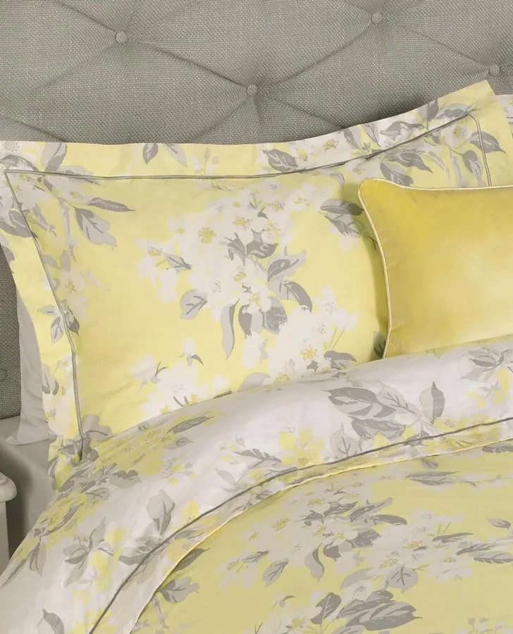 Apple Blossom Sunshine Print Pillowcase