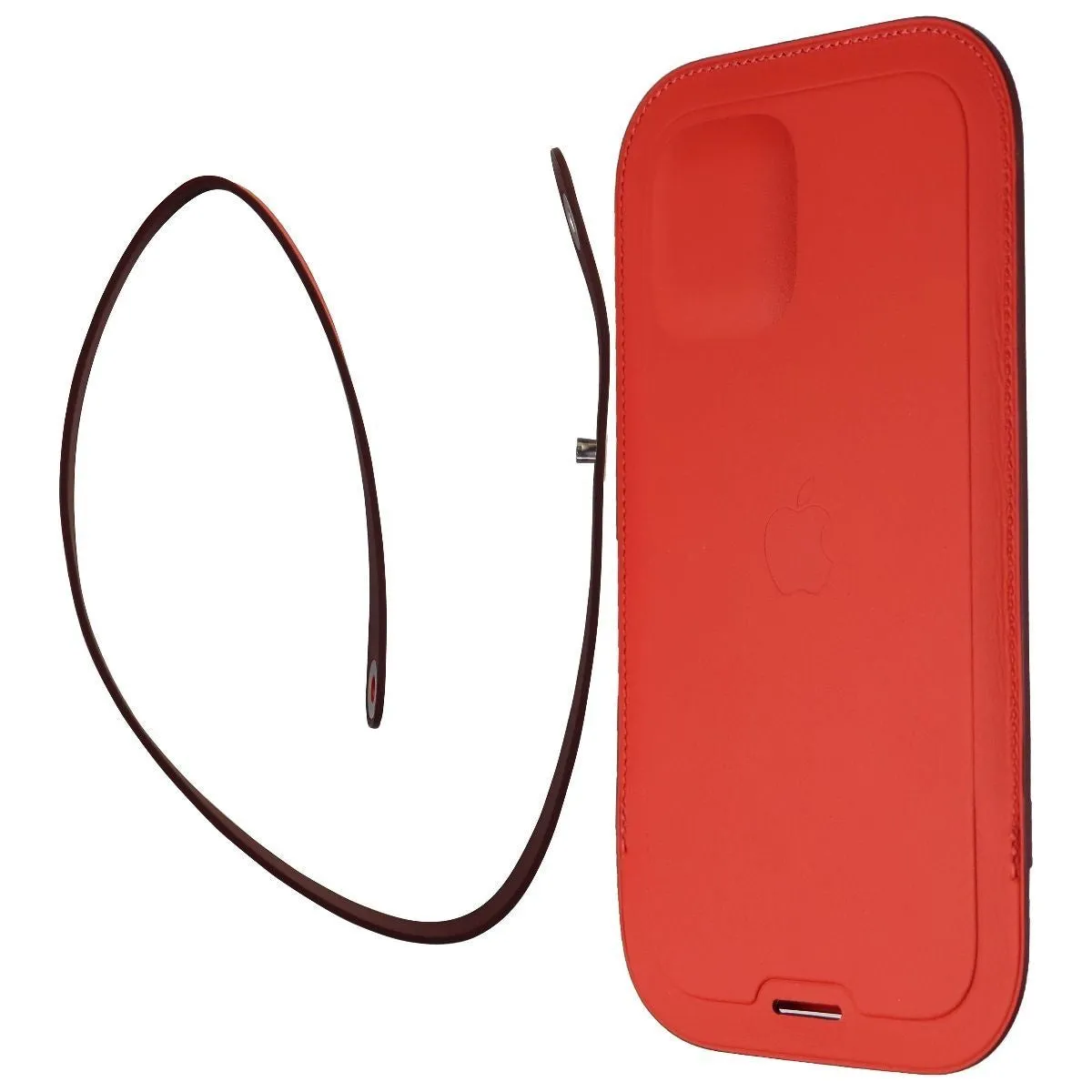 Apple iPhone 12 and 12 Pro Leather Sleeve For Magsafe  - (Product) RED