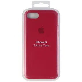 Apple Official Silicone Case for Apple iPhone 8 - Rose Red