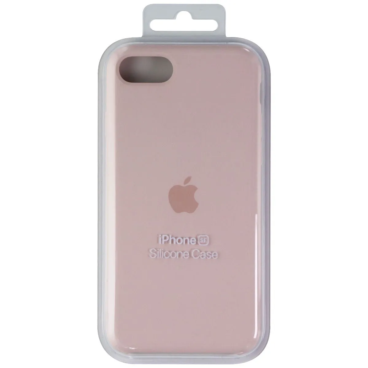 Apple Silicone Case for Apple iPhone SE (2nd Gen) - Pink Sand