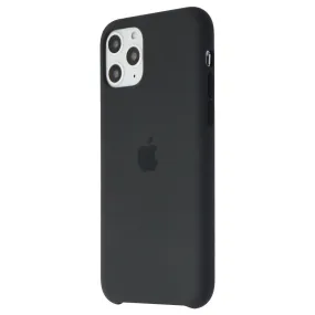 Apple Silicone Case (MWYN2ZM/A) for iPhone 11 Pro Smartphones - Black