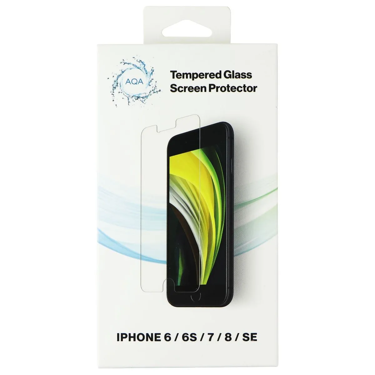 AQA Tempered Glass Screen Protector for iPhone SE (8/7/6s/6) - Clear