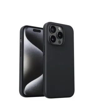 AUKEY Magnetic Hrd-Shell Phone Case  Midnight iPhone 15 Pro Black