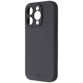 Avana Velvet Series Silicone Case for MagSafe for Apple iPhone 15 Pro - Black