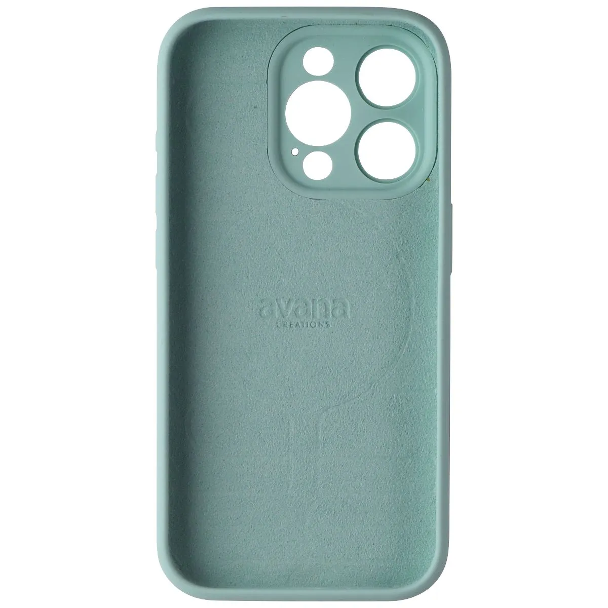 Avana Velvet Series Silicone Case for MagSafe for Apple iPhone 15 Pro - Sage