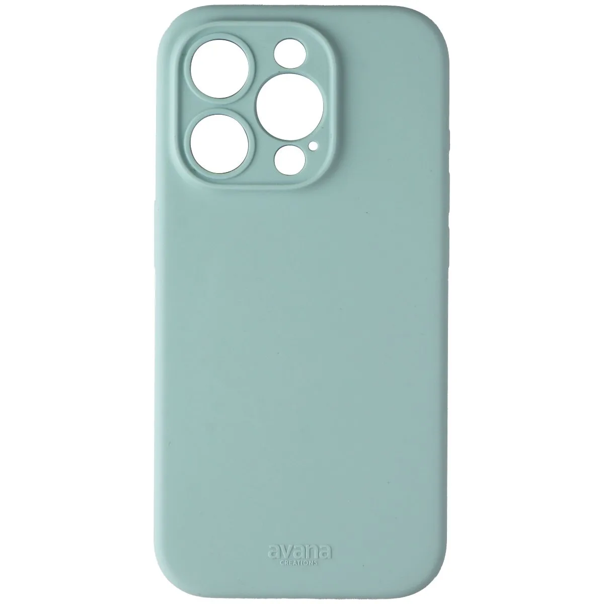 Avana Velvet Series Silicone Case for MagSafe for Apple iPhone 15 Pro - Sage