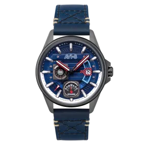 AVI-8 Hawker Harrier Farley Blue Mens Watch AV-4098-03