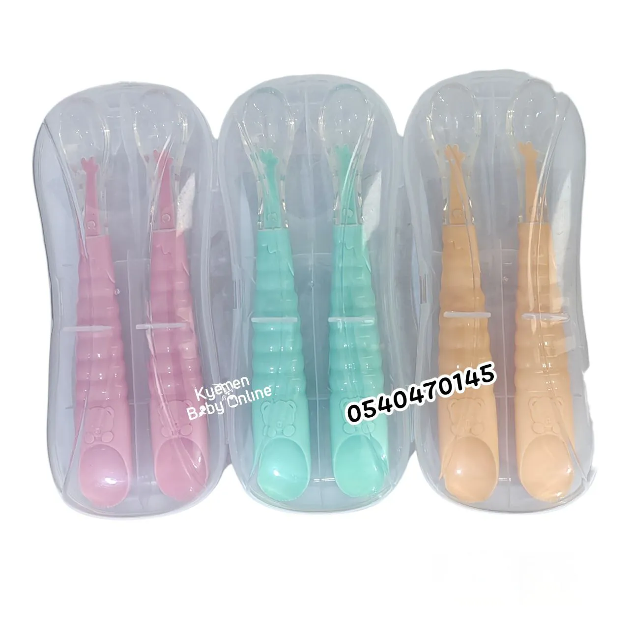 Baby Silicone Spoon With Case