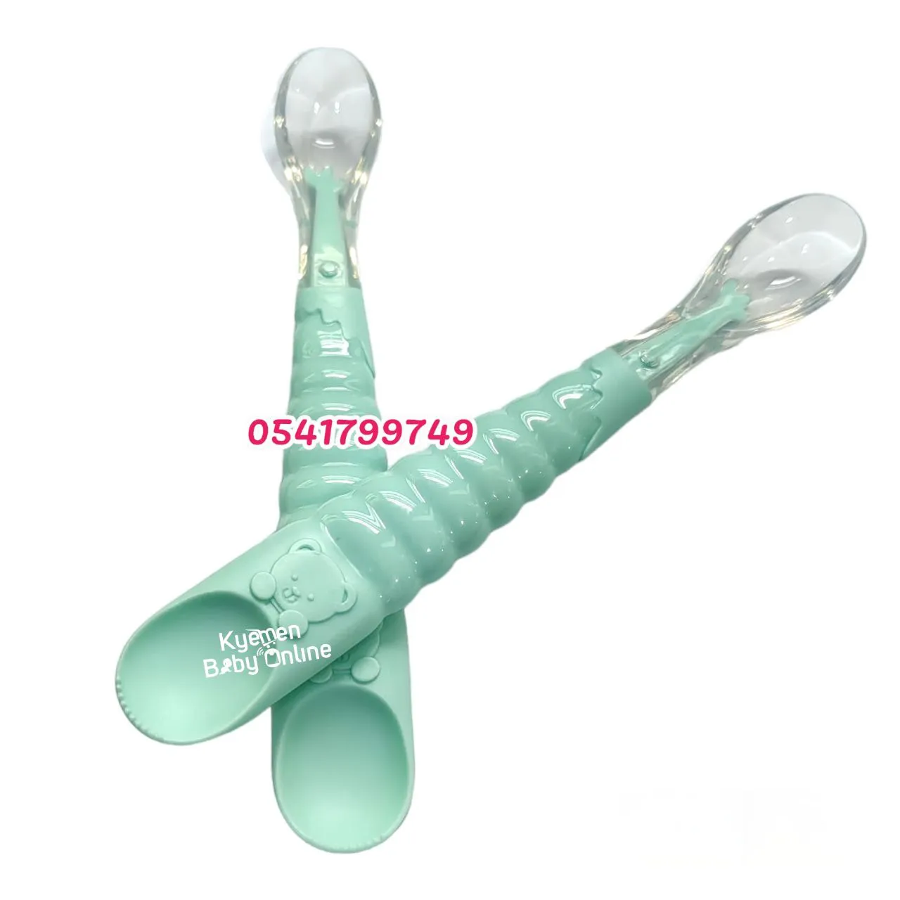 Baby Silicone Spoon With Case