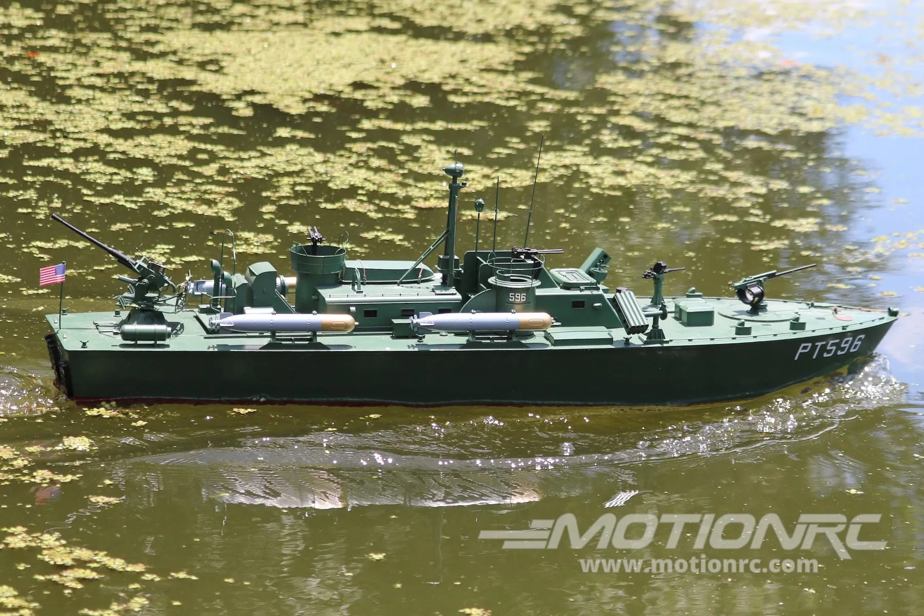 Bancroft PT-596 1/24 Scale 1030mm (40") US Navy Patrol Boat - RTR