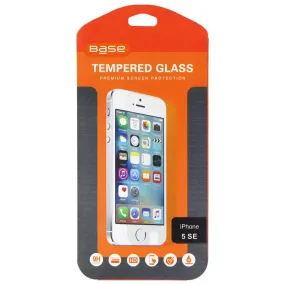 Base Tempered Glass Premium Screen Protector for Apple iPhone 5/5s/SE - Clear