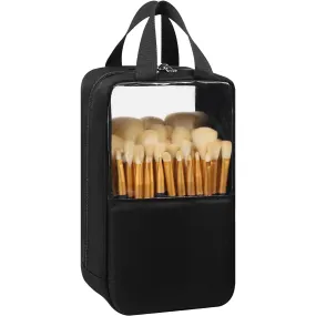 Black Clear Large Makeup Brush Holder