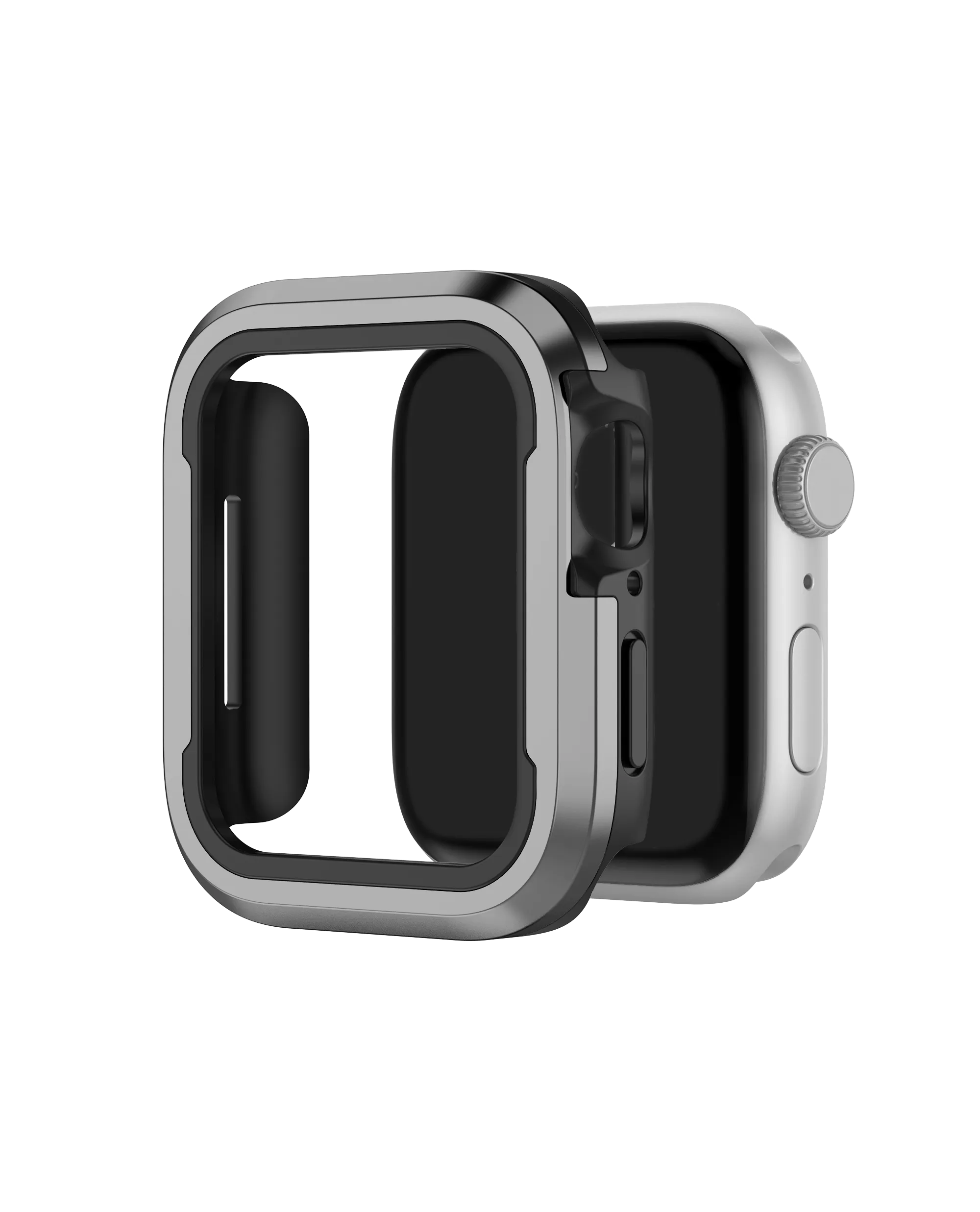 Black Tough Fit Apple Watch Series Case (44mm)