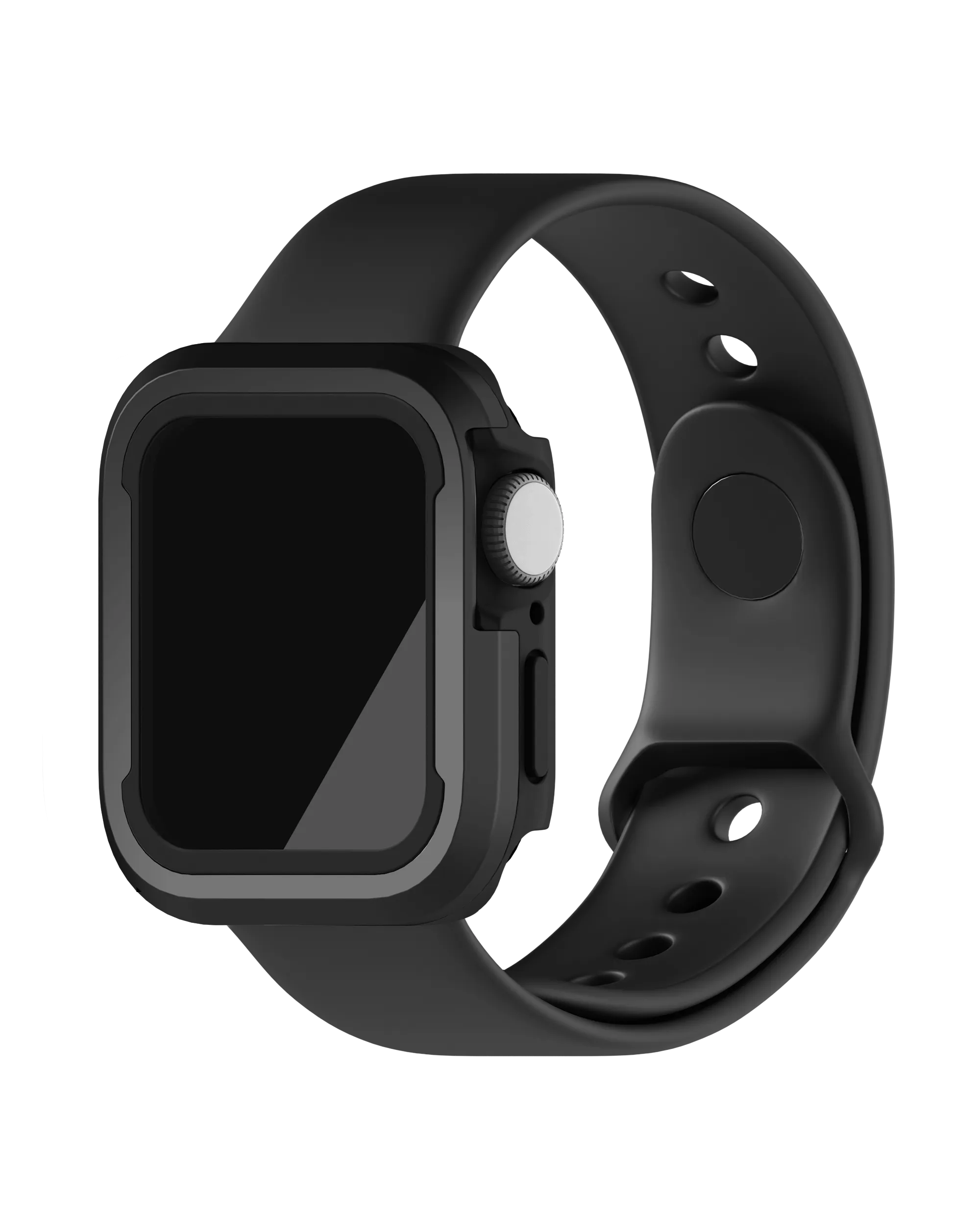 Black Tough Fit Apple Watch Series Case (44mm)