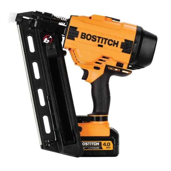 Bostitch BCF28WWM1 Framing Nailer Kit, Battery Included, 20 V, 4 Ah, 55 Magazine, 28 deg Collation, Wire Weld Collation