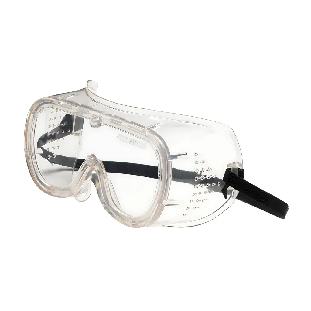 Bouton Optical 248-4400-300 Direct Vent Goggle with Clear Body and Clear Lens