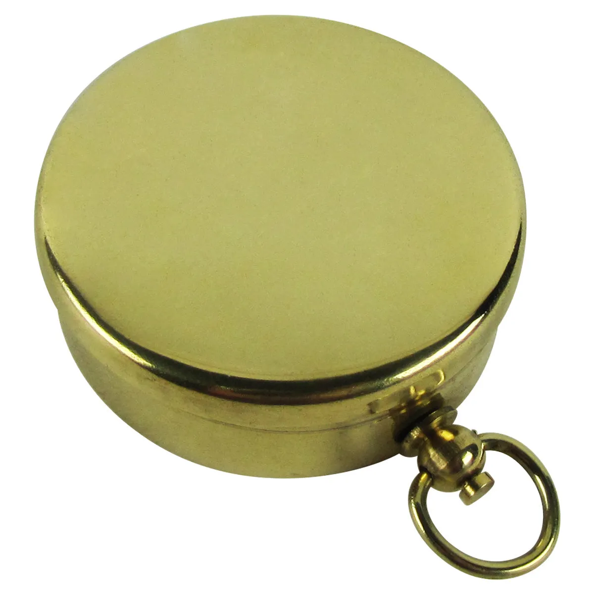 Brass Travel Pocket Navigational Hiking Compass