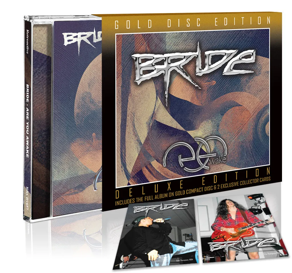 Bride - Are You Awake (Deluxe Edition) GoldMax Gold CD   2x Ltd Collector Cards (Webstore Exclusive) 95% Rating Angelic Warlord!