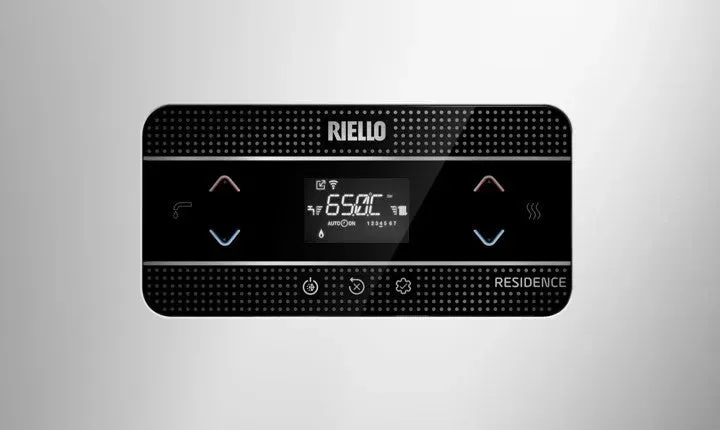 Caldaia a Condensazione Riello RESIDENCE HM 30 IS Metano/Gpl Solo Riscaldamento Low NOx Completa di Kit Scarico Fumi 20205321