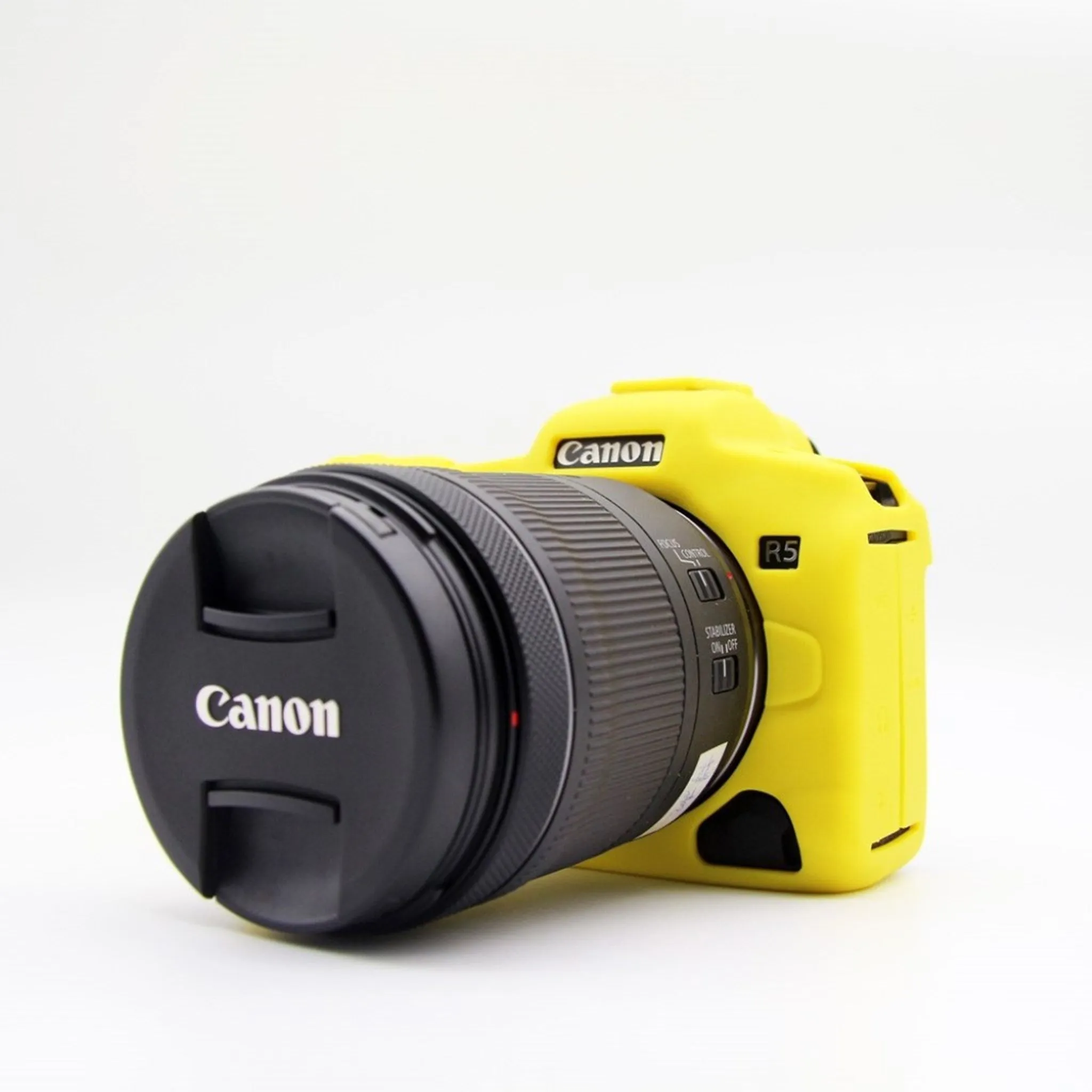 Canon EOS R5 silicone case - Yellow