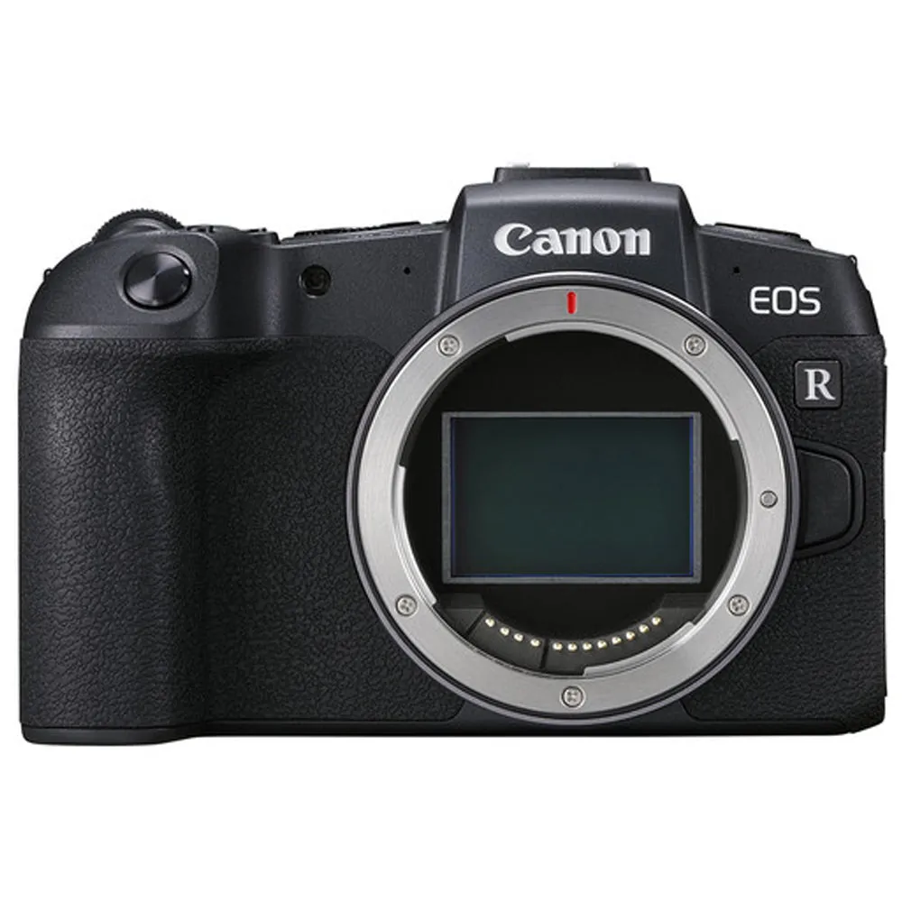 Canon EOS RP Mirrorless Digital Camera Body Black with Replacement Battery and Charger