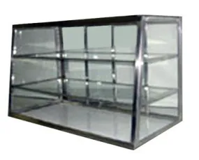 CARIB 4T Glass Bakery Display 3 Compartment