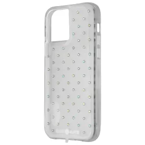 Case-Mate Iridescent Gems Series Case for Apple iPhone 12/12 Pro - Gold/Clear